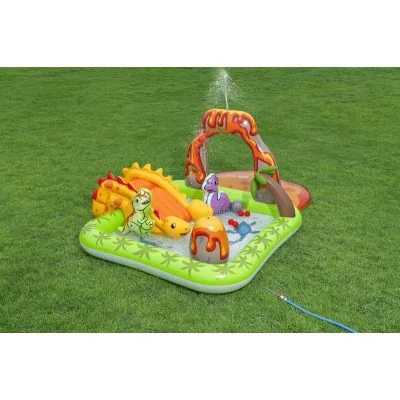 Bestway 8'7" x 6'2" x 40"/2.62m x 1.88m x 1.02m Volcano Springs Play Center